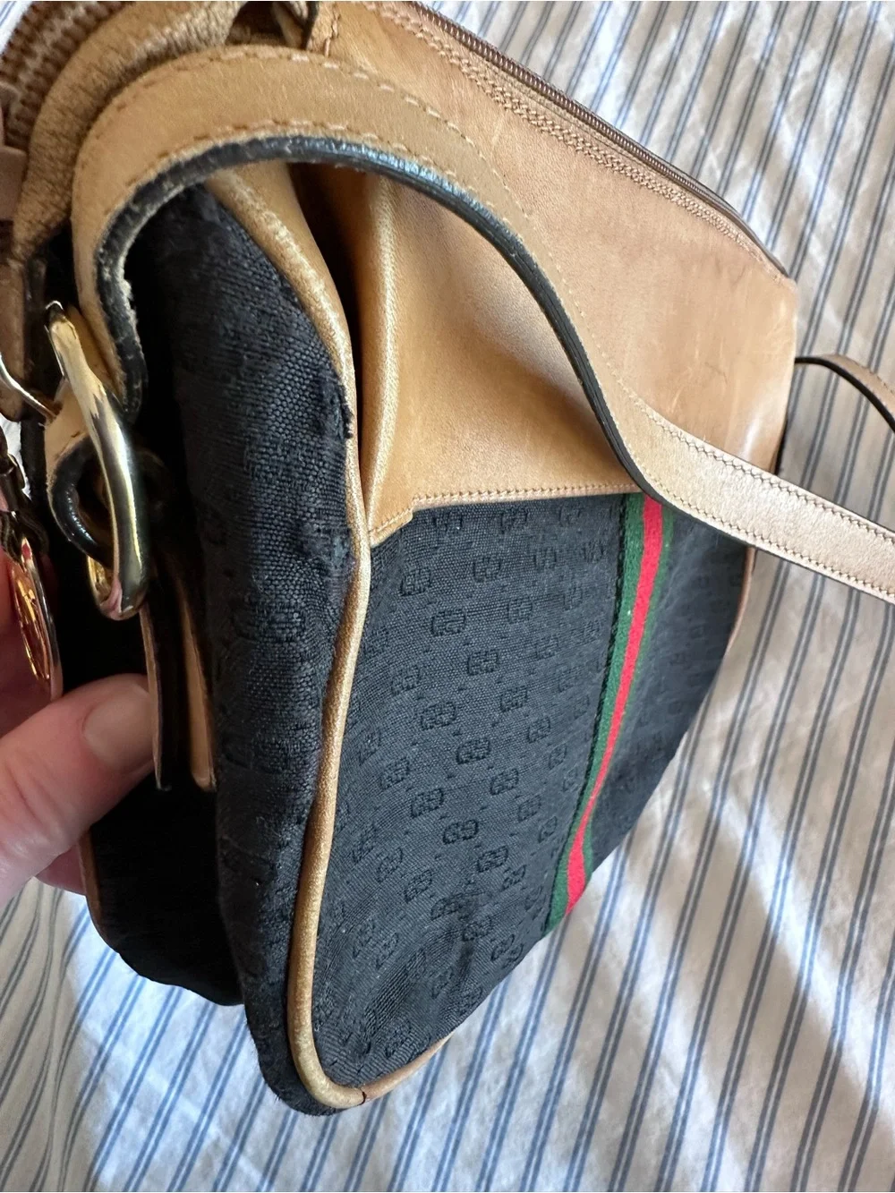 Vintage Gucci Micro GG Canvas Bag - Picture 16 of 16